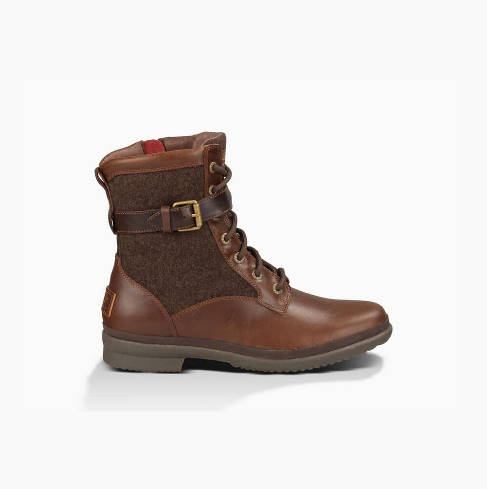 UGG Kesey Brown Boots for Women (GECM19068)